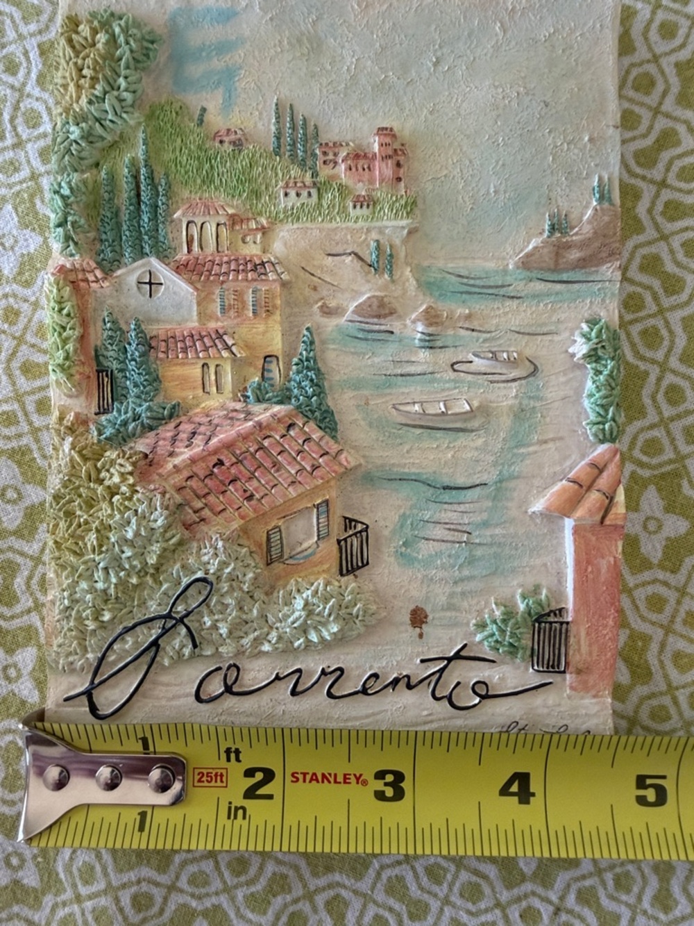 Italian Sorrento and Tuscany Scenic Ceramic Wall Art Tiles - Picture 6 of 6